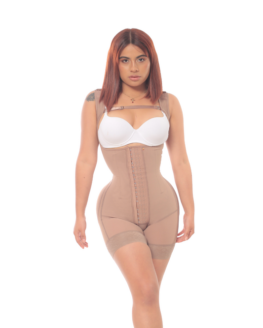 Faja Short con 3 Niveles Alta Compresion 4 Huesos Ref. 3054