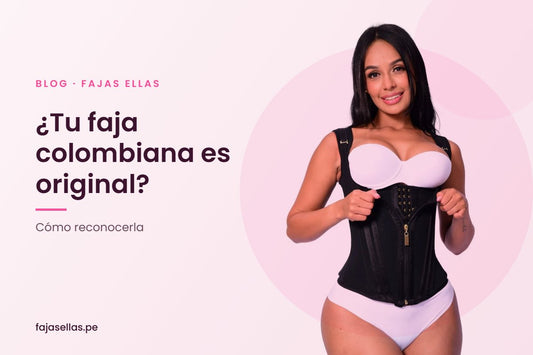 Faja chaleco colombiana original Ref. CORSET