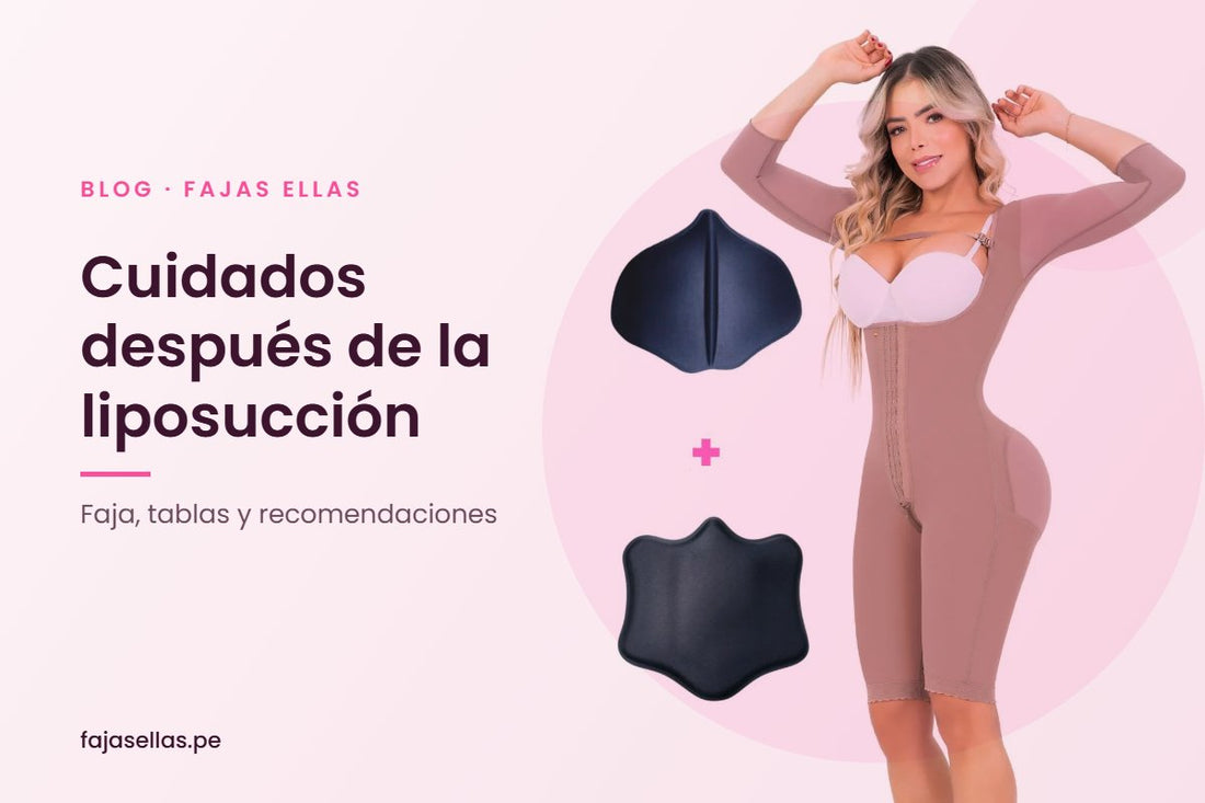 Faja postoperatoria Ref. 3005 con tablas abdominal y lumbar para después de la lipo