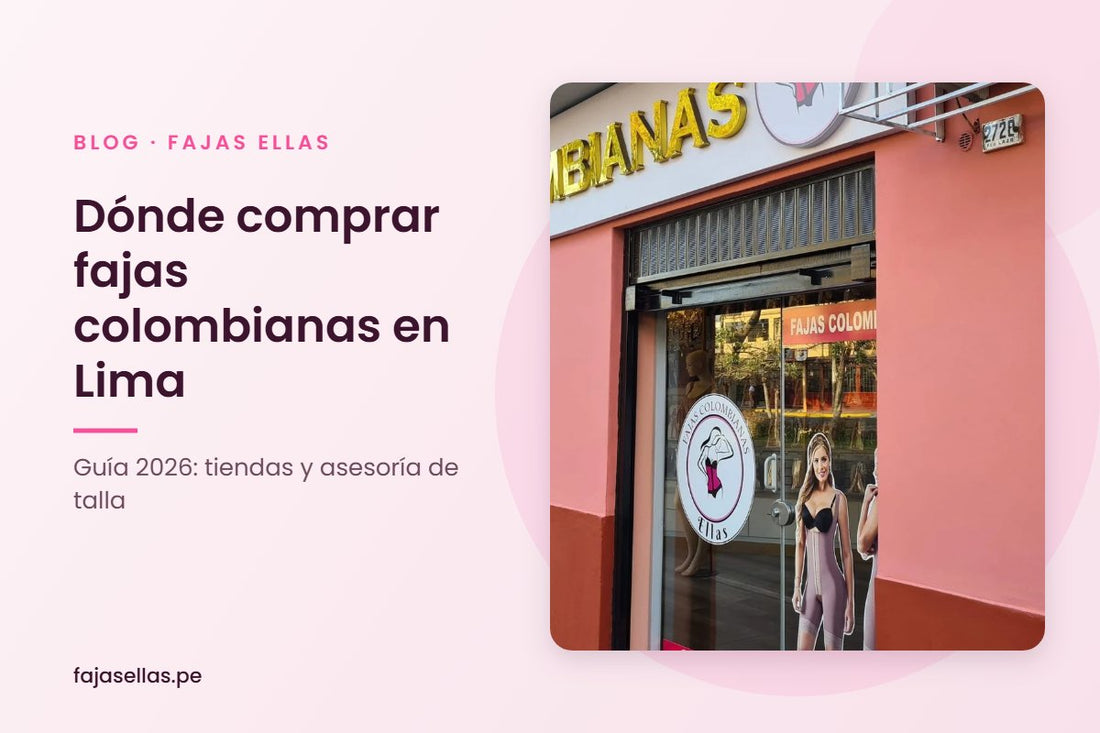 Tienda Fajas Colombianas Ellas en Lince, Lima