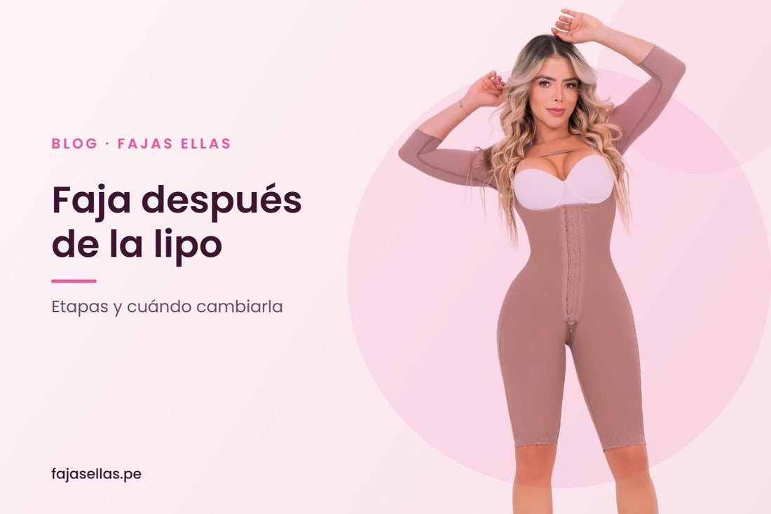 Faja postoperatoria Ref. 3005 para después de la liposucción