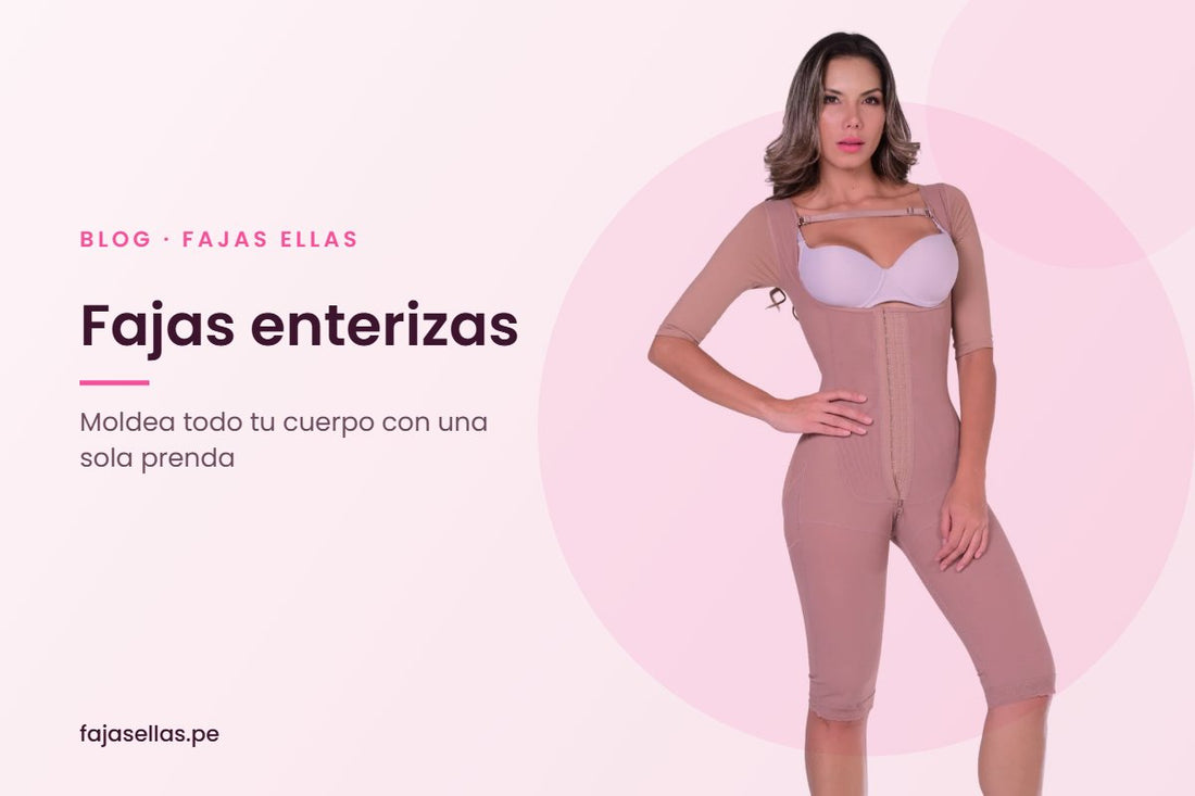 Faja enteriza colombiana de pierna y brazos Ref. 714
