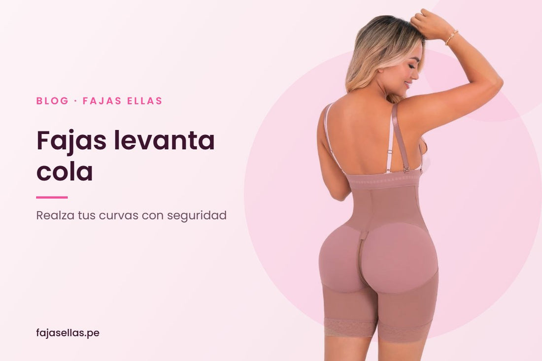 Faja levanta cola strapless vista posterior – Fajas Ellas