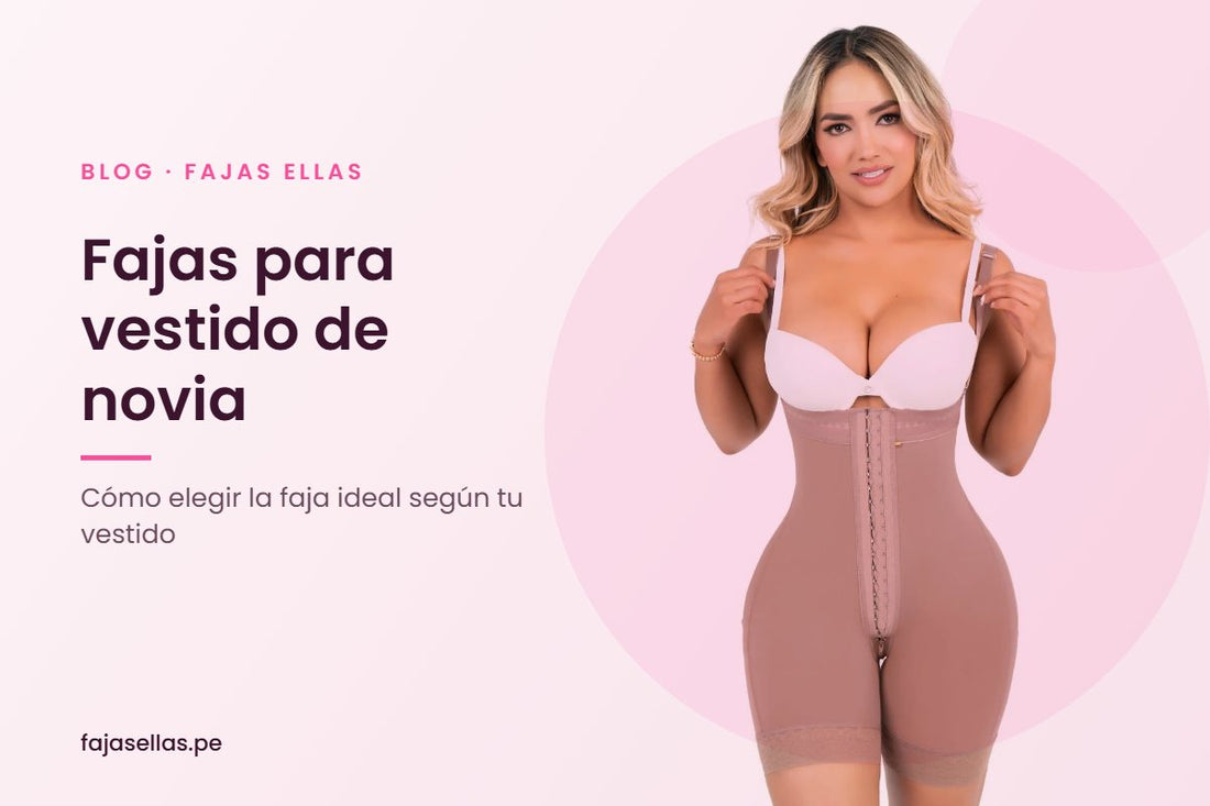 Faja strapless con tirantes removibles para vestido de novia